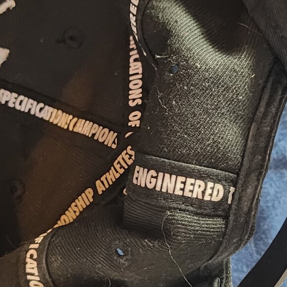 Nike True Limitless Black with White Swoosh Logo Kids Adjustable Hat Size 4-7 - Picture 14 of 16